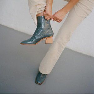 PALOMA WOOL SATURNO ANKLE BOOT - BLUE